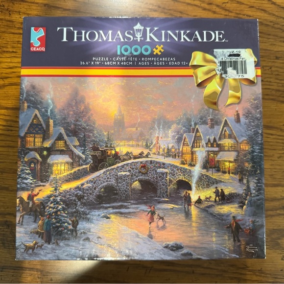 Thomas Kinkade 1000 Piece Puzzle - Picture 1 of 4